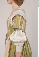  Photos Medieval Civilian in dress 1 Civilian in dress lacing medieval clothing upper body 0001.jpg